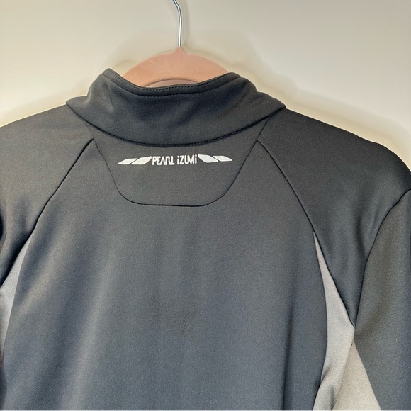 Pearl Izumi Men's Infinity Wind Blocking Jacket black gray size large - Picture 10 of 13